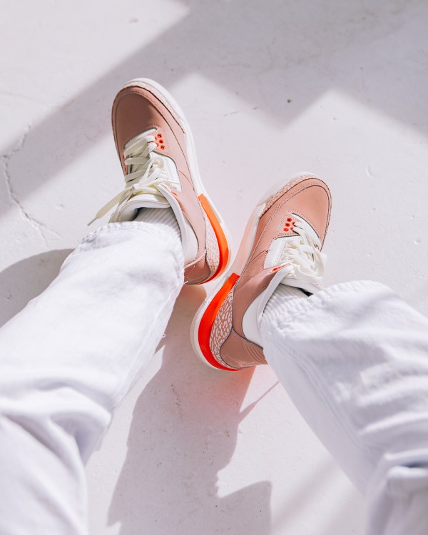 nike air jordan 3 rust pink