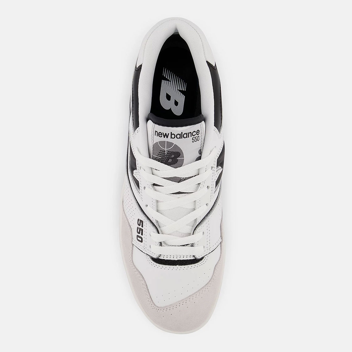 New Balance 550 White Black Bb550lm1 3