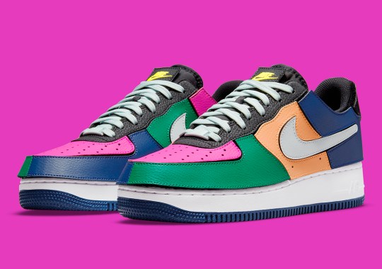 The Nike Air Force 1/1 Gets Its Most Multi-Colored Take Yet