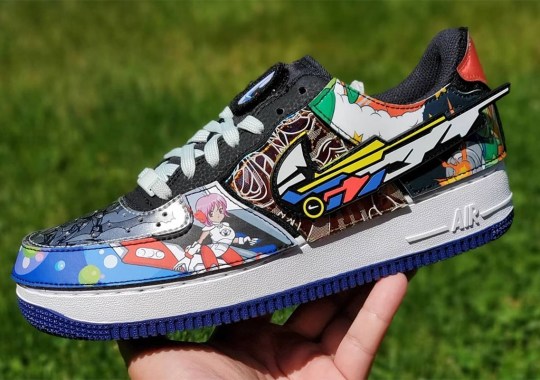 The Nike Air Force 1/1 "Nike And The Mighty Swooshers" Is A Nod To Sci-Fi Anime