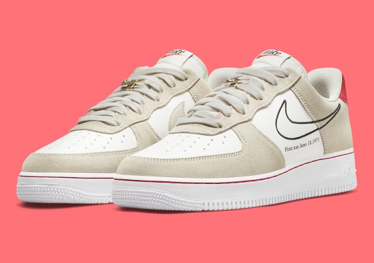 The Nike Air Force 1 Low “First Use” Gets A Light Stone Treatment