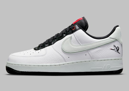 The Milky Stork Featured On This Nike Air Force 1 Low
