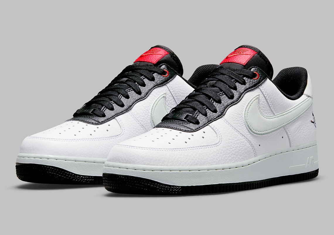 nike air force 1 low stork white photon dust black DA8482 100 8