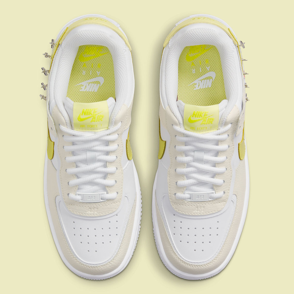 Nike Air Force 1 Shadow Yellow DJ5197-100 | SneakerNews.com
