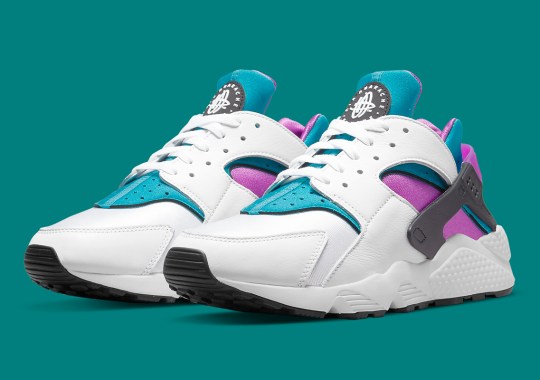 Official Images Of The Nike Air Huarache "Deep Magenta"