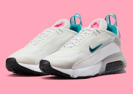 This WMNS Nike Air Max 2090 Sees Summery Shades And A Surprisingly Small Swoosh