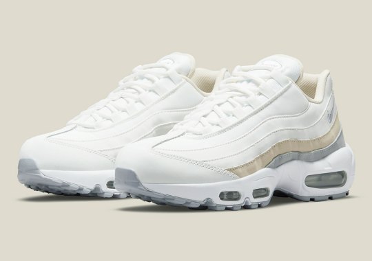 A Women’s-Exclusive Nike Air Max 95 Is Ditching Mesh For A Luxe Full-Leather Upper