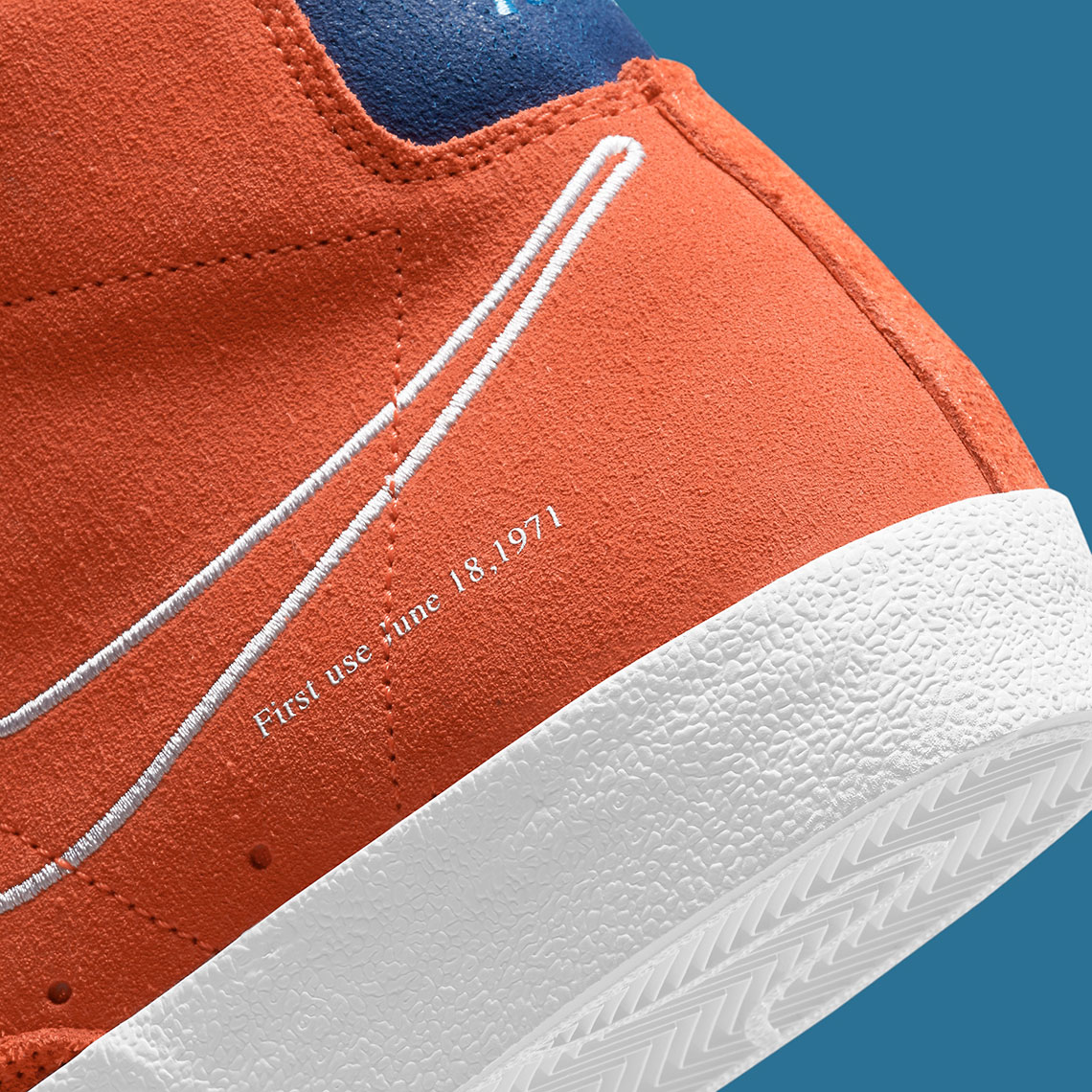 Nike Blazer Mid '77 First Use Orange DC3433-800 | SneakerNews.com
