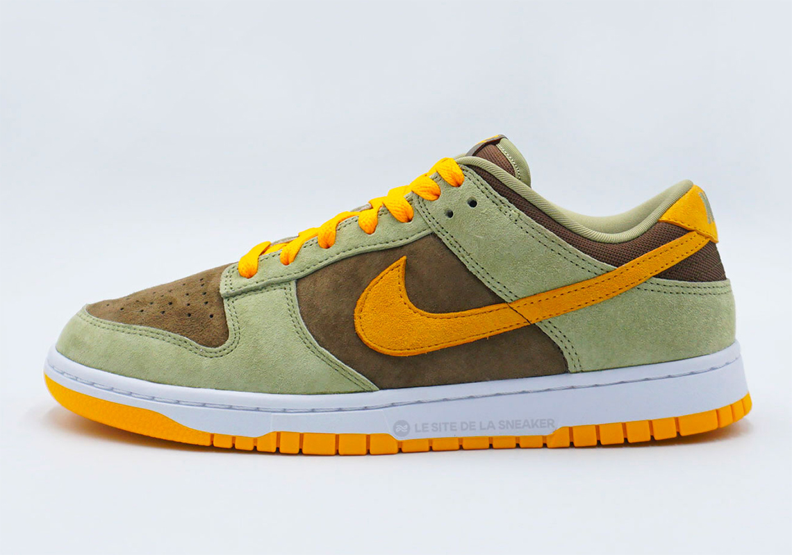 nike dunk low dusty olive gold dh5360 300 1