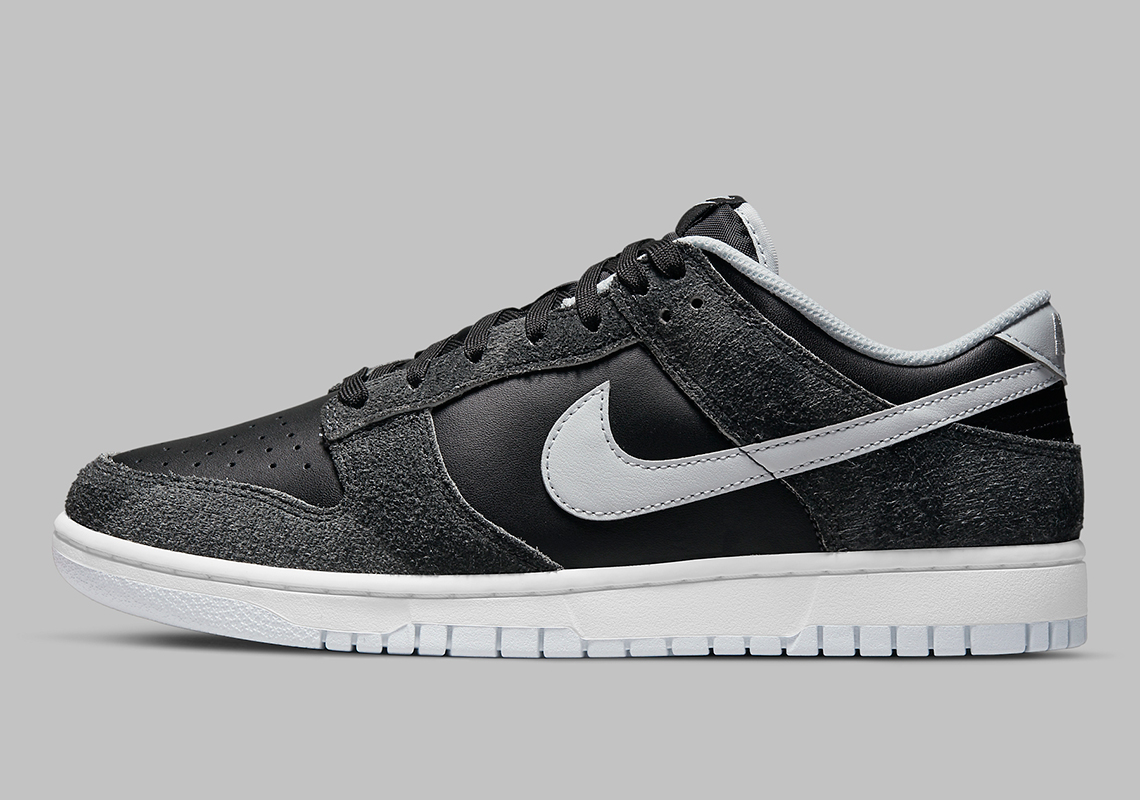 Nike Dunk Low “Animal” Appears In A Black, Pure Platinum, And Anthracite