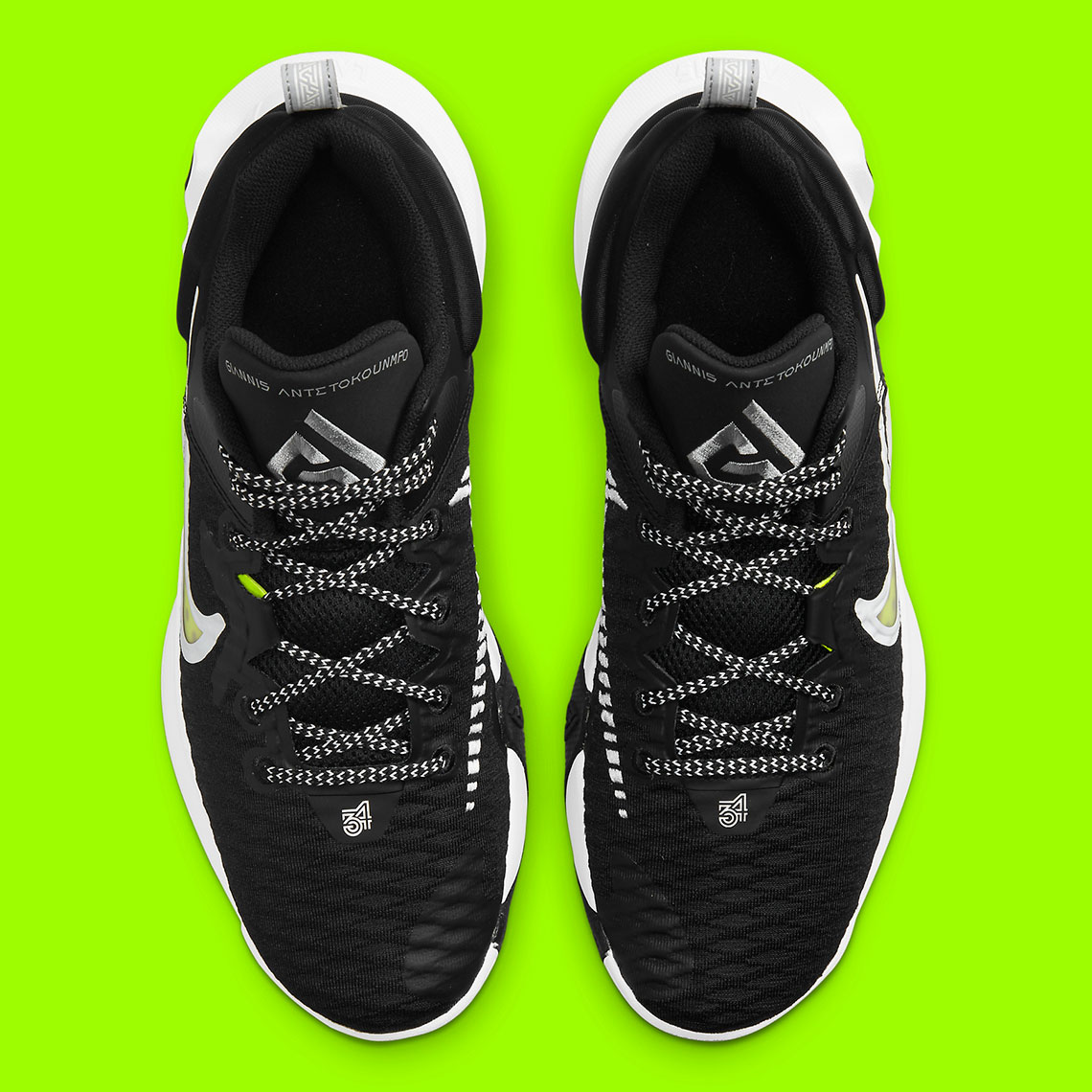 Nike Giannis Immortality Black Volt CZ4099-010 | SneakerNews.com