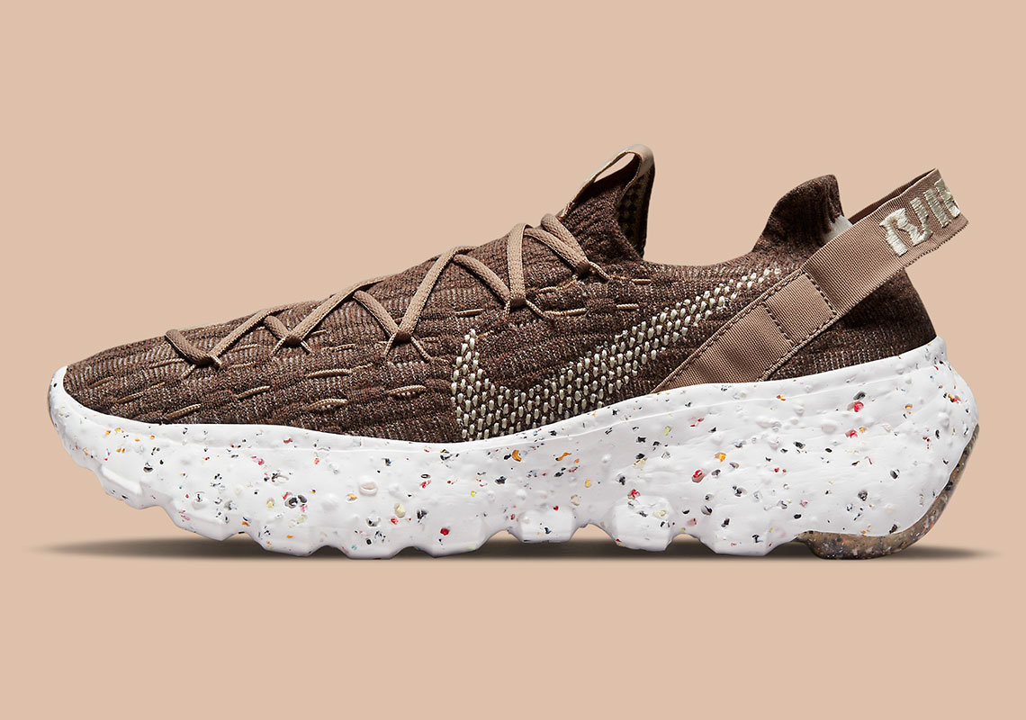 nike space hippie brown