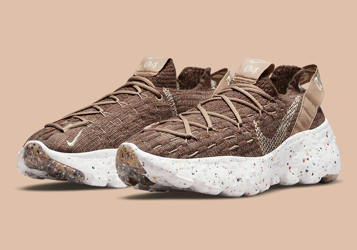The Women's Nike Space Hippie 04 Gets A Brown Makeover