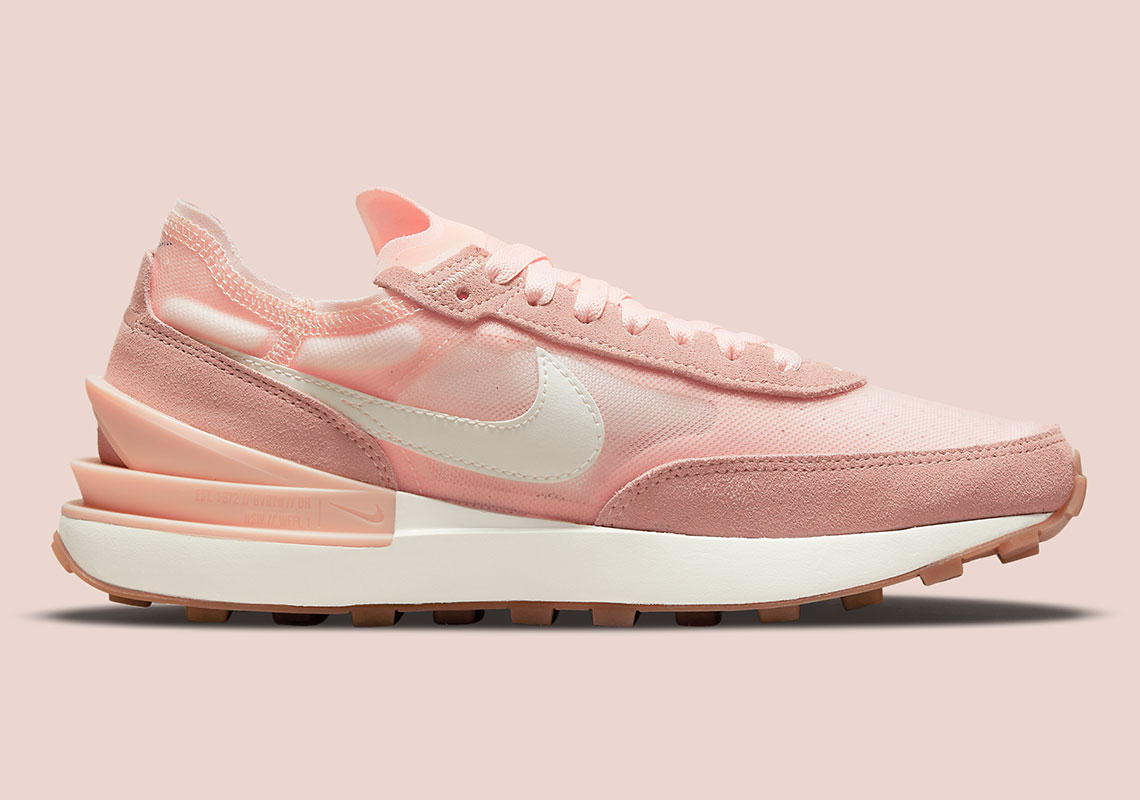 Nike Waffle One Pink Coral Waffle DC2533-801 | SneakerNews.com