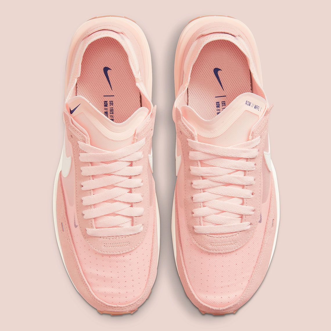 Nike Waffle One Pink Coral Waffle DC2533-801 | SneakerNews.com
