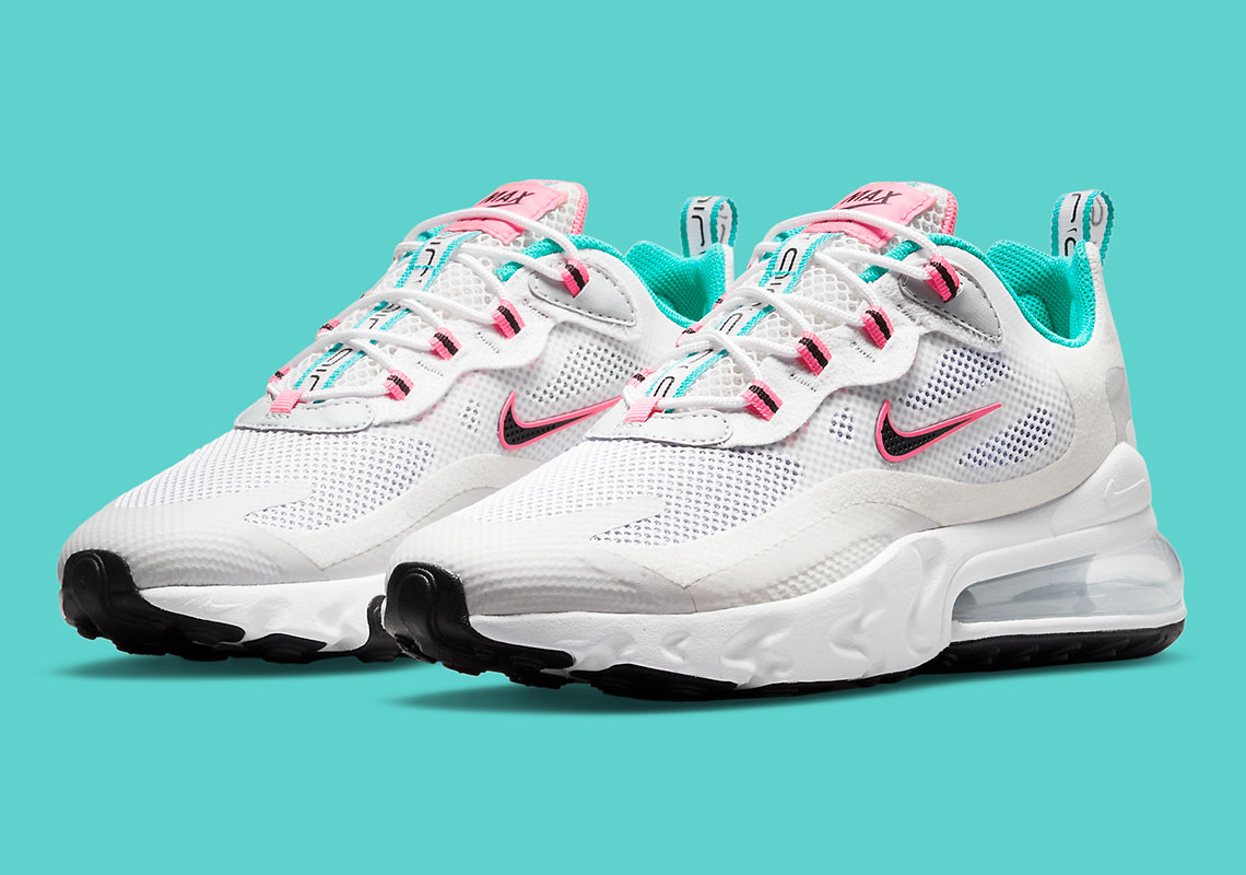 Small Swoosh And Bright Hues Reappear On An Upcoming Nike Air Max 270 React
