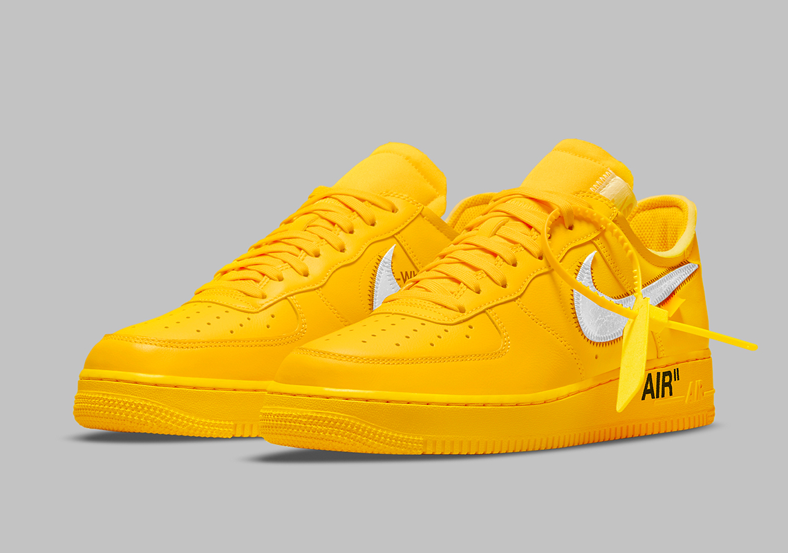 Off-White Nike Air Force 1 Yellow Lemonades Raffle | SneakerNews.com