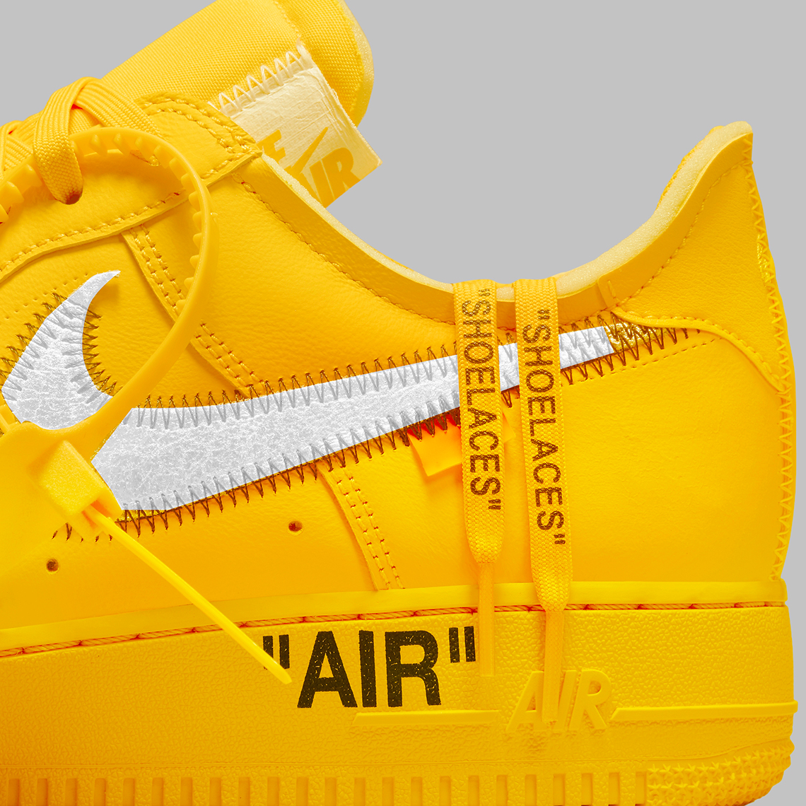 Off White Air Force 1 Yellow Dd1876 700 Release Date 6 1