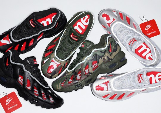 The Supreme x Nike Air Max 96 Releases On May 6th