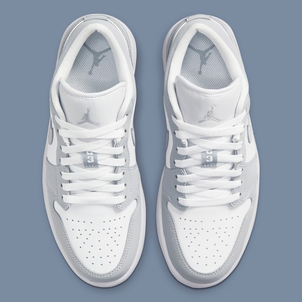 Air Jordan 1 Low Womens White Grey DC0774-105 | SneakerNews.com