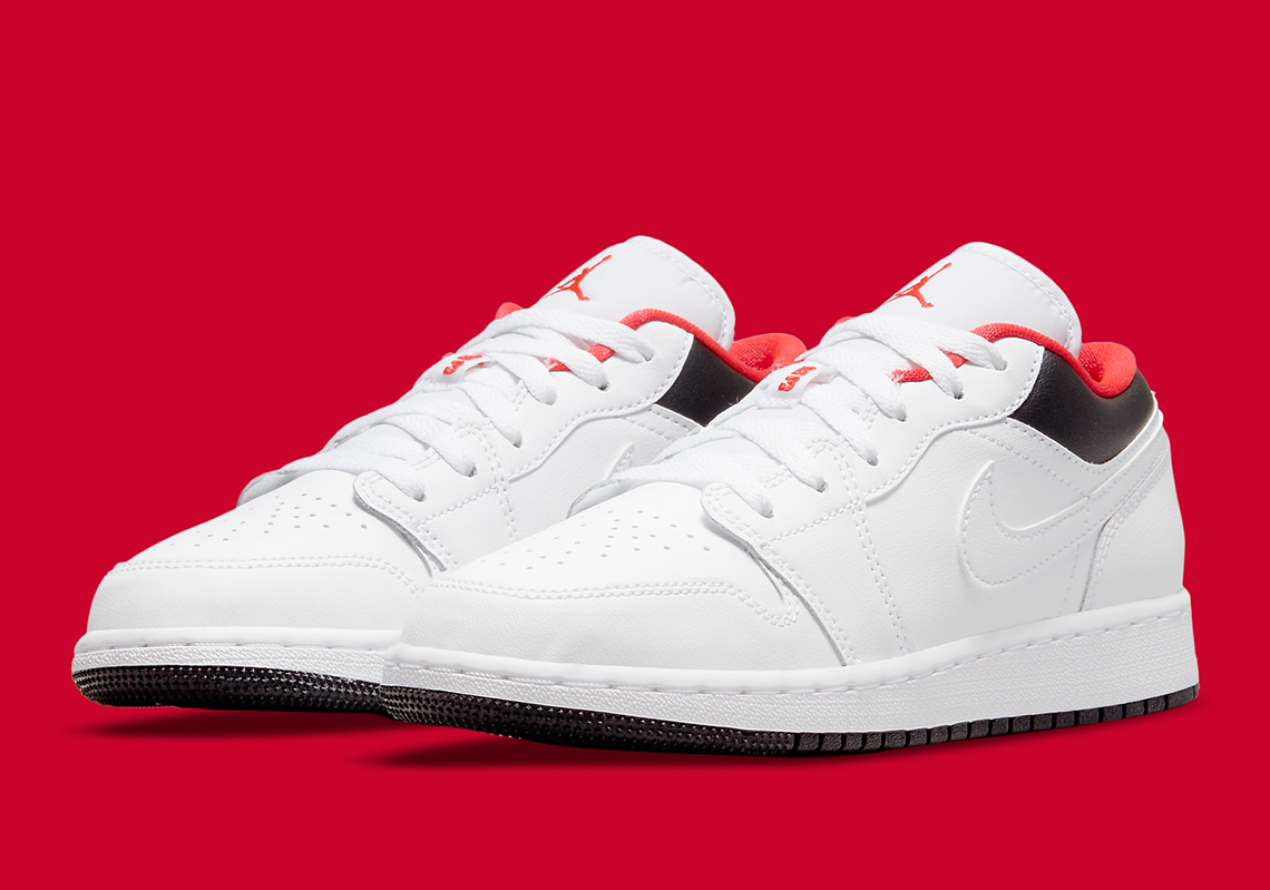 Air Jordan 1 Low For Kids Reveals New Chicago-Friendly Colorblocking