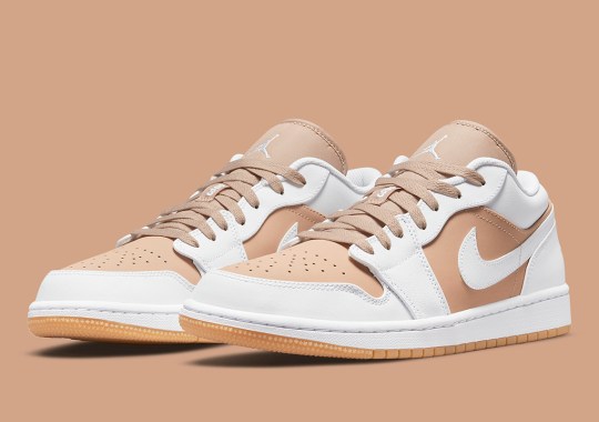 This Tan And White Air Jordan 1 Low Is The Perfect Fit For Summer