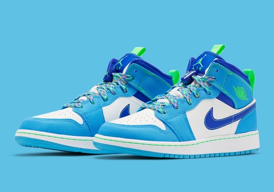 The Air Jordan 1 Mid For Kids Sees A Slight Hiking-Themed Transformation