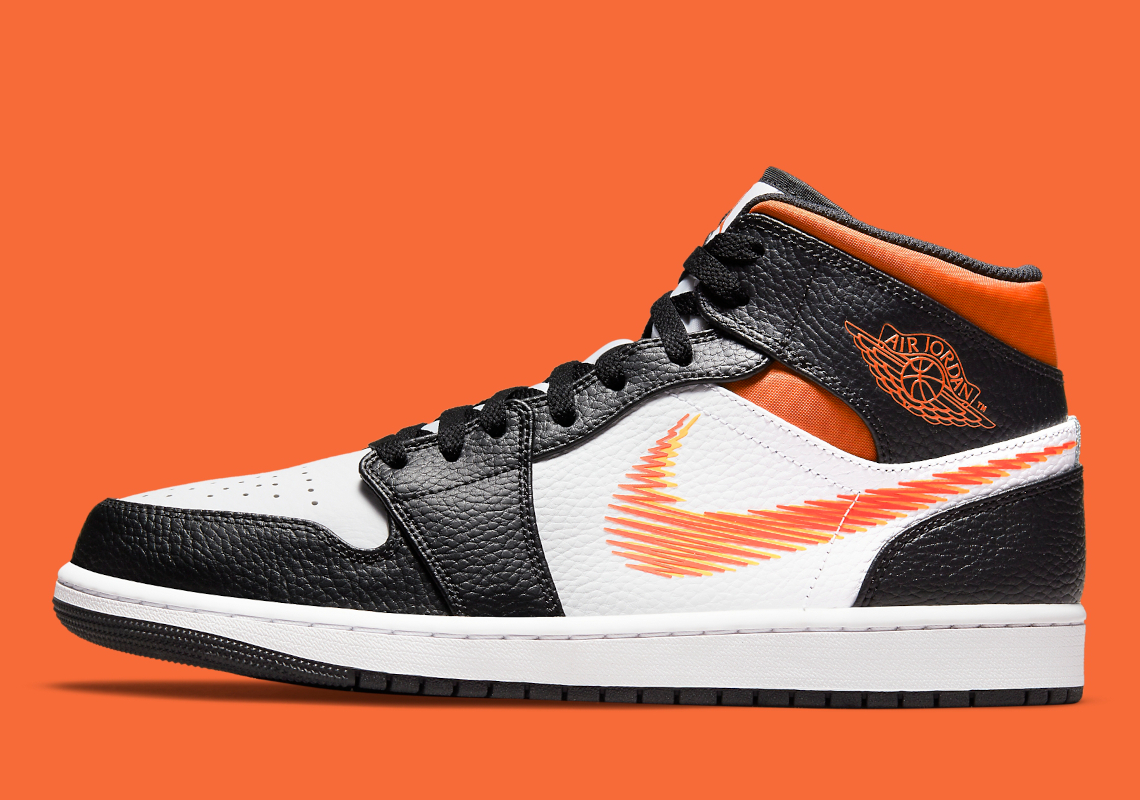 The Air Jordan 1 Mid Spearheads Upcoming "Zig Zag" Collection