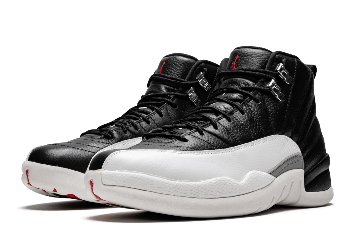 Detailed Images Of The Air Jordan 12 Low Playoff •
