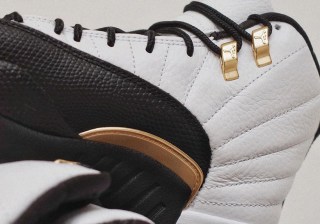 Air Jordan 12 Royalty White Black Metallic Gold Release Date ...