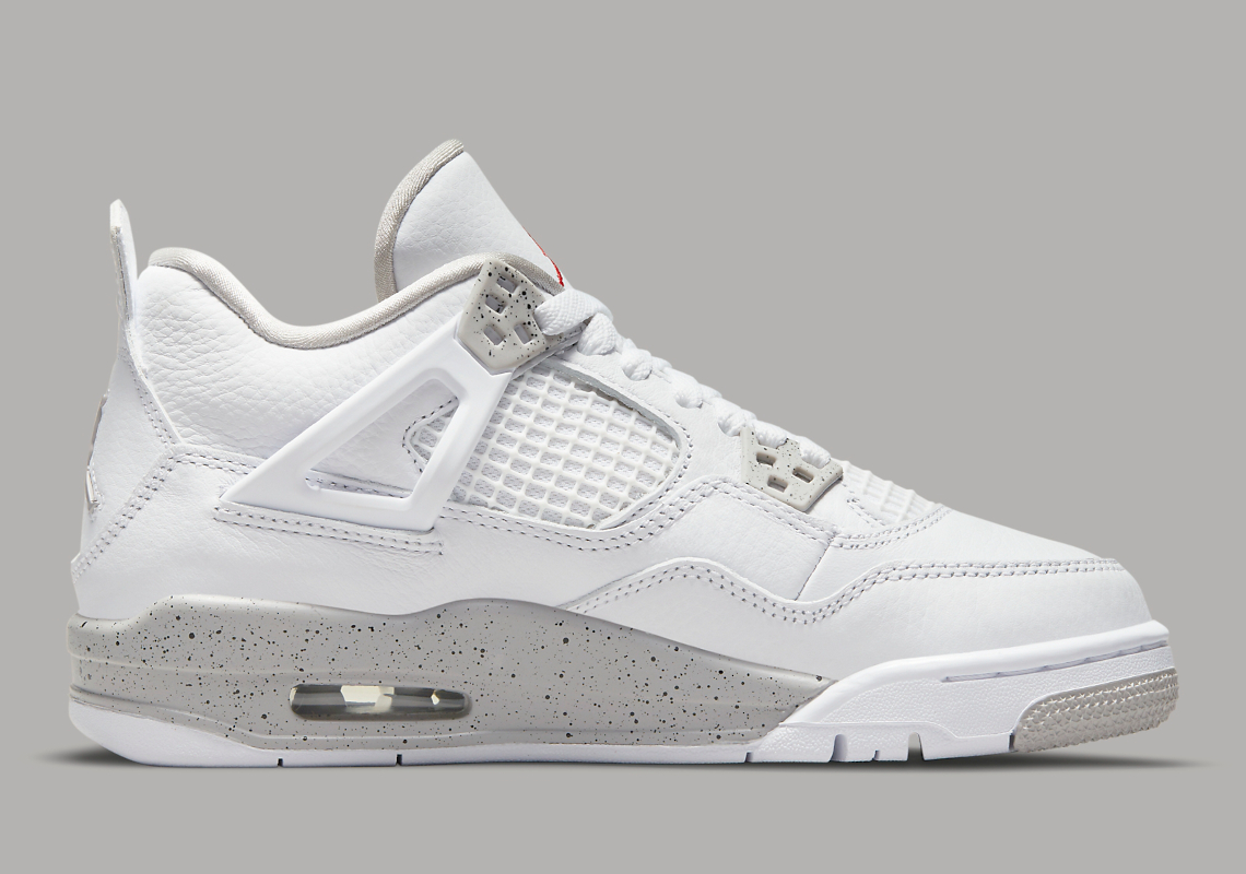 Air Jordan 4 Tech Grey White Oreo Kids' CT8527-100 | SneakerNews.com