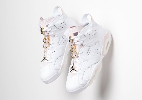 The Air Jordan 6 “Gold Hoops” Releases Tomorrow