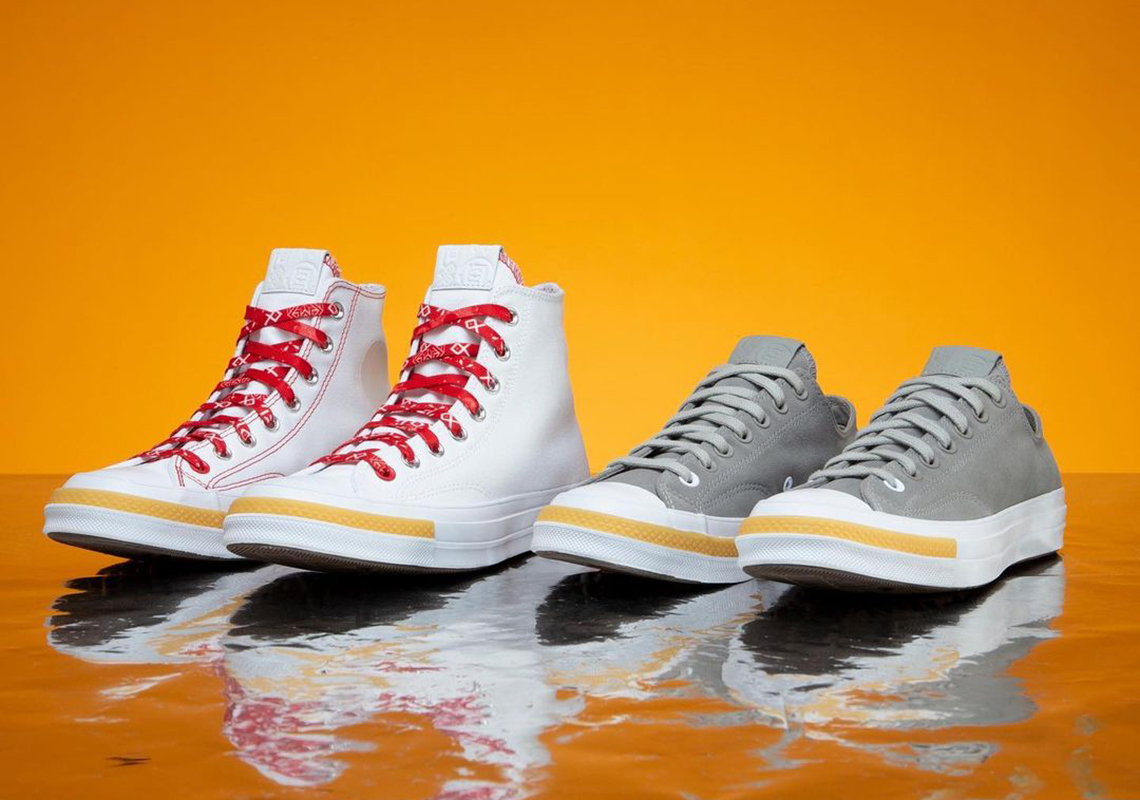 CLOT To Release Both A Converse 170777C Pro Leather 5 Hi And Low On June 18th
