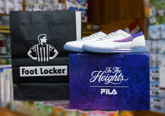 An “In the Heights” x Foot Locker x FILA Sneaker To Celebrate Film Premiere