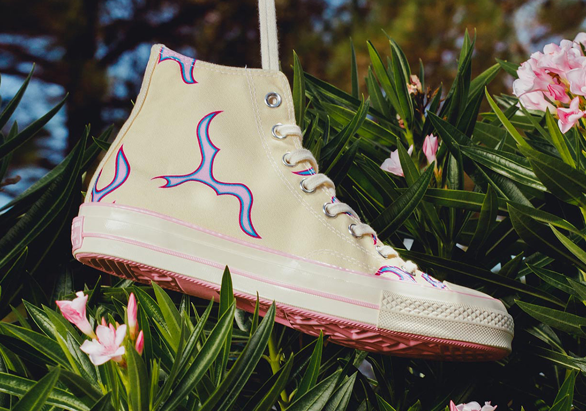 GOLF Le FLEUR* And Converse Set For A Chuck 70 "Yellow Flame" Release