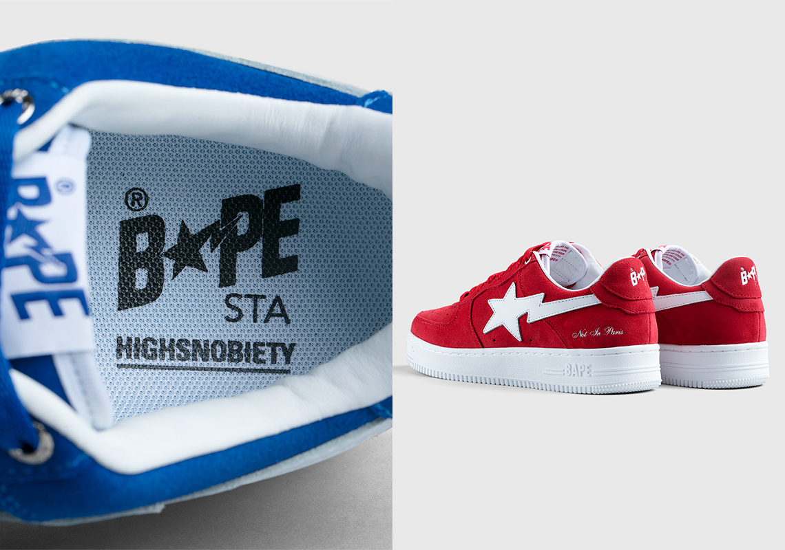 Highsnobiety Commemorates Their "Not in Paris" Exhibition With Three Suede BAPE STAs