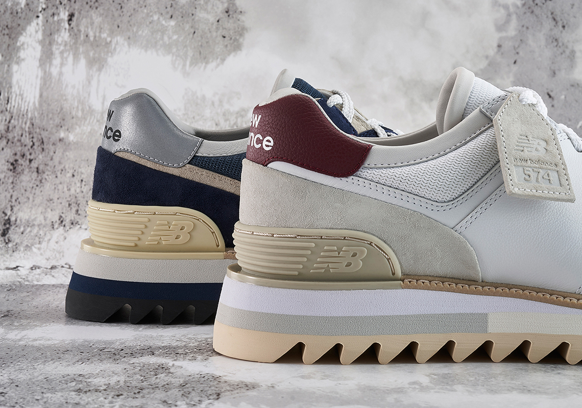 New Balance Presents The TDS 574 In New White And Navy Colorways