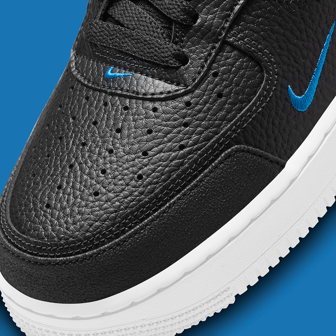 Nike Air Force 1 Black Blue DN4433-002 Release Info | SneakerNews.com