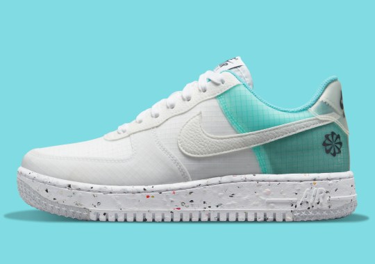 The Nike Air Force 1 Low “Move To Zero” Appears With Aqua Panels