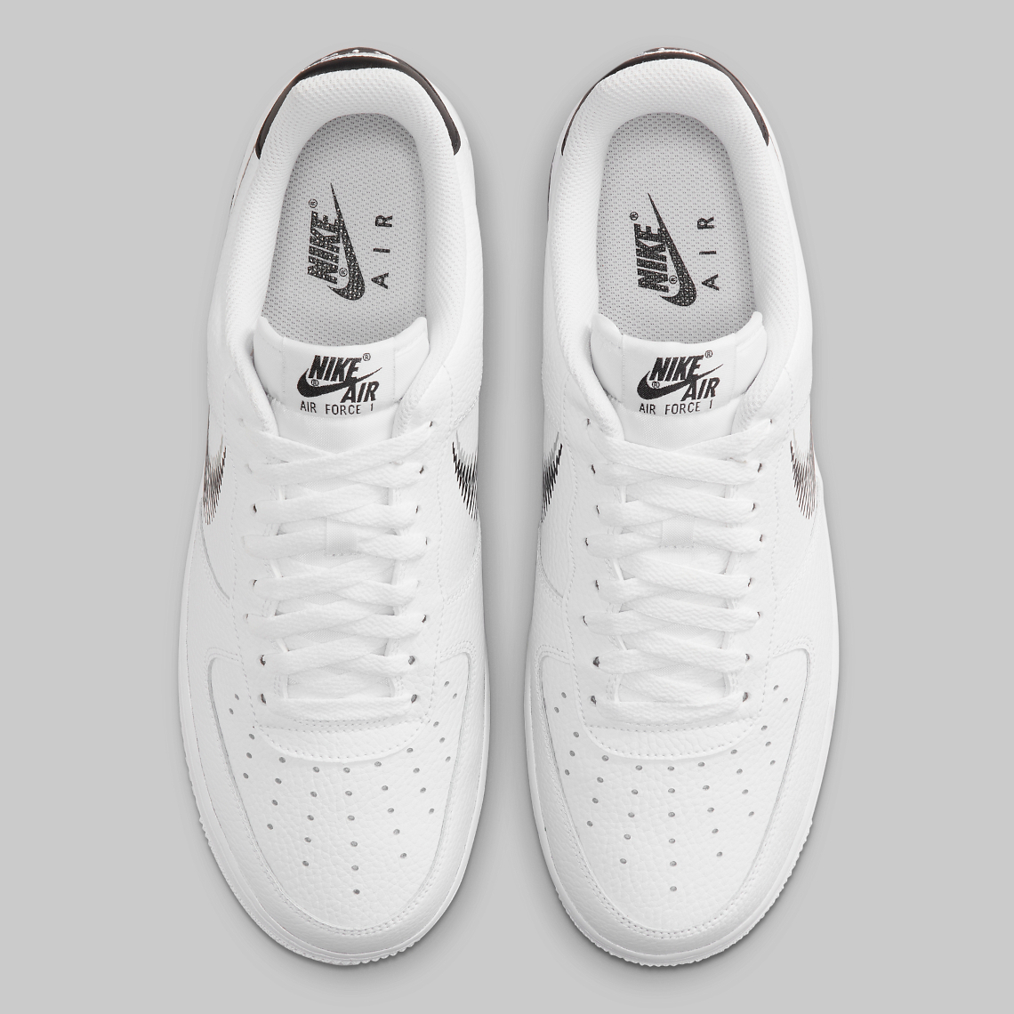 Nike Air Force 1 Zig Zag White Black DN4928-100 | SneakerNews.com