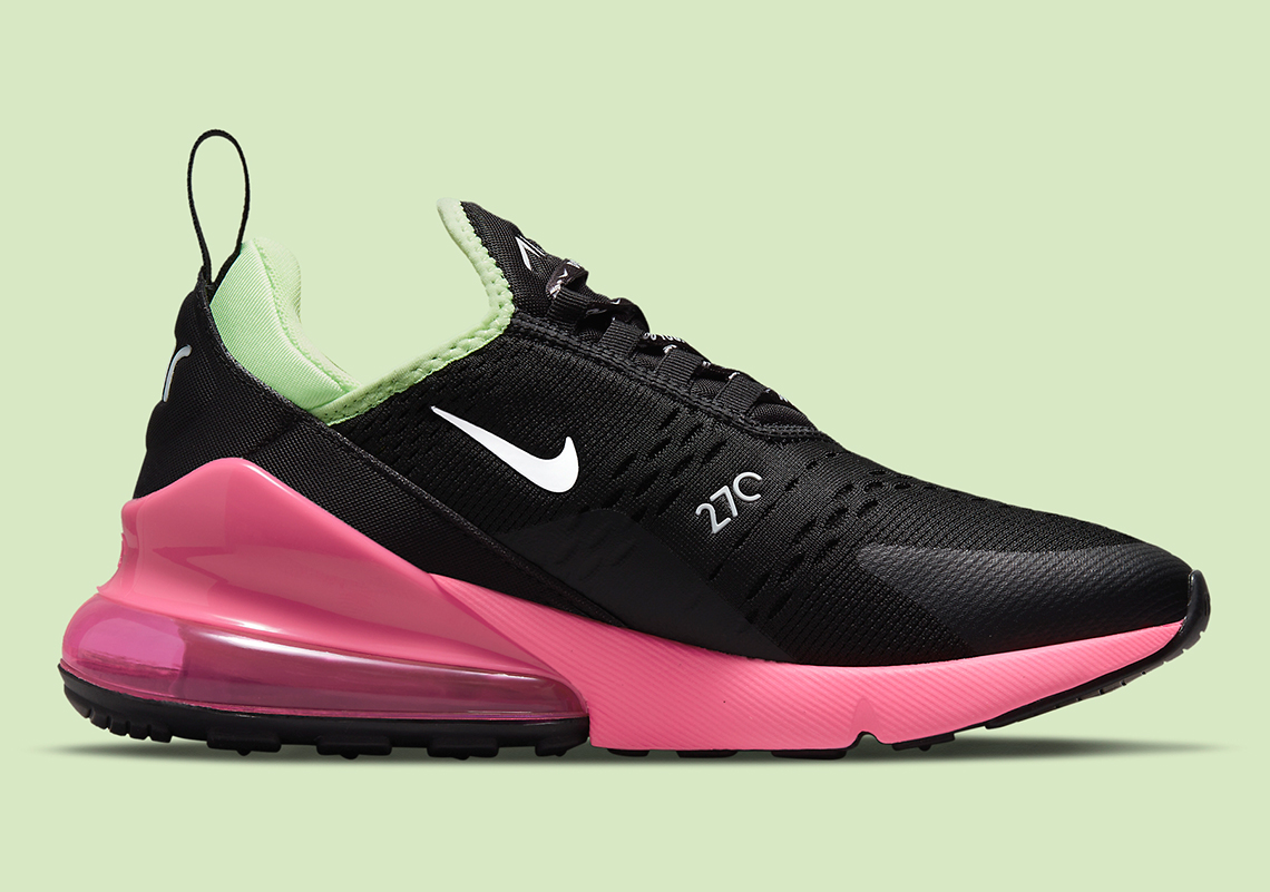 Nike 270 black cyber pink outlet rose