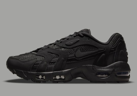 The Nike Air Max 96 II Goes Into Stealth Mode With Triple-Black