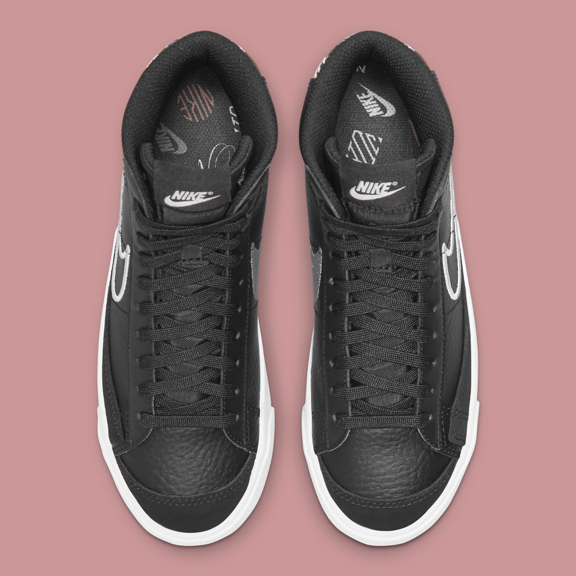 Nike Blazer Mid '77 GS Black White DJ0265-001 | SneakerNews.com