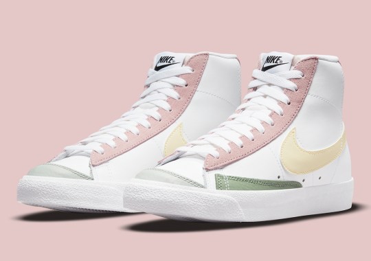 Nike’s Muted Pastels Transition To The Blazer Mid ’77