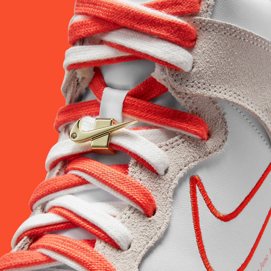 Nike Dunk High First Use White Orange DH6758-100 | SneakerNews.com