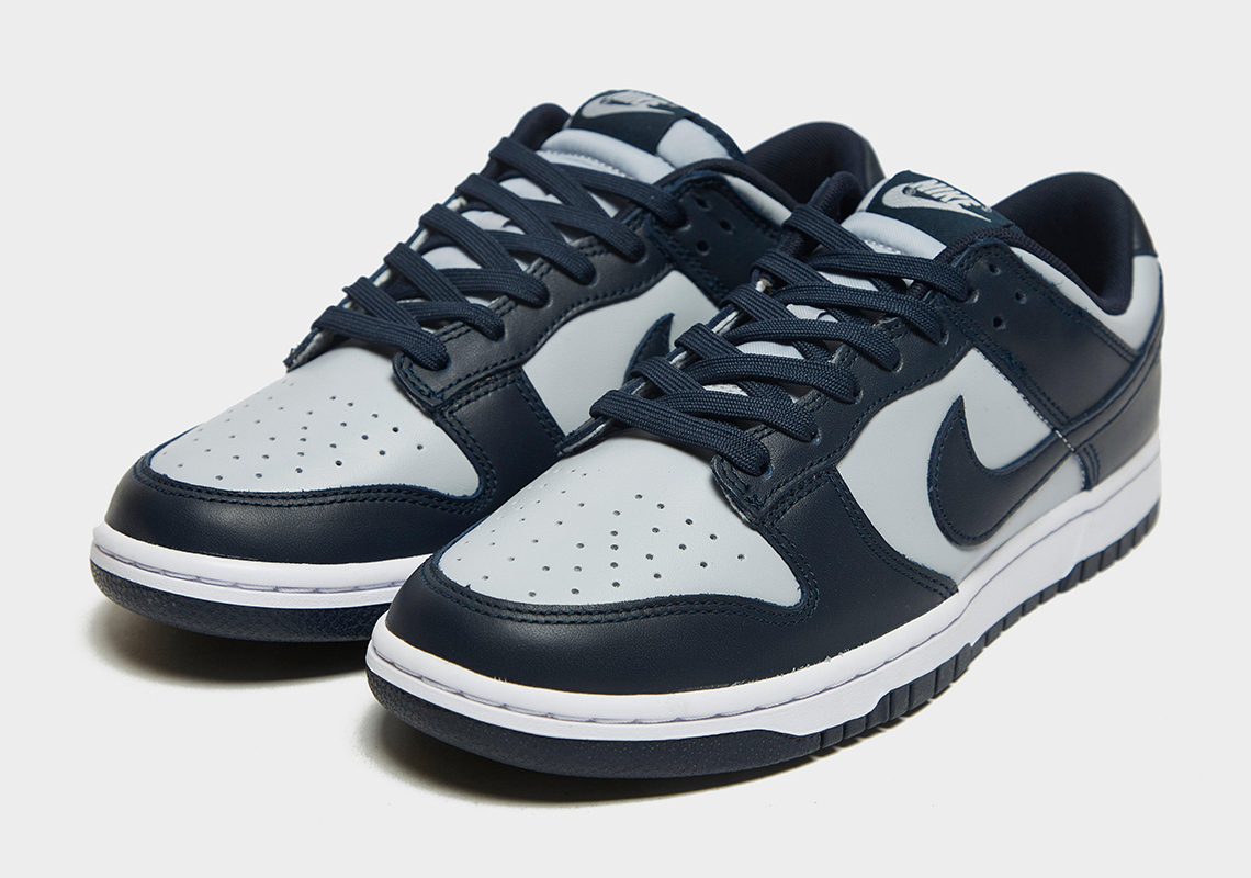 Nike Dunk Low Georgetown DD1391 003 Release Date SneakerNews Com   Nike Dunk Low Georgetown Photos 2 