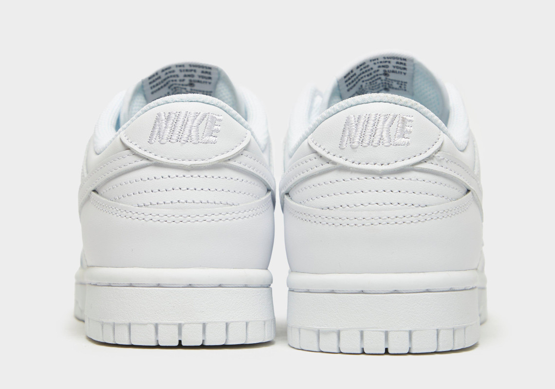 nike dunk full white