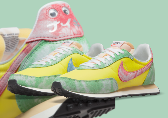 The Nike Waffle Trainer “Bear Brothers” Is Blasted With Tie-Dye