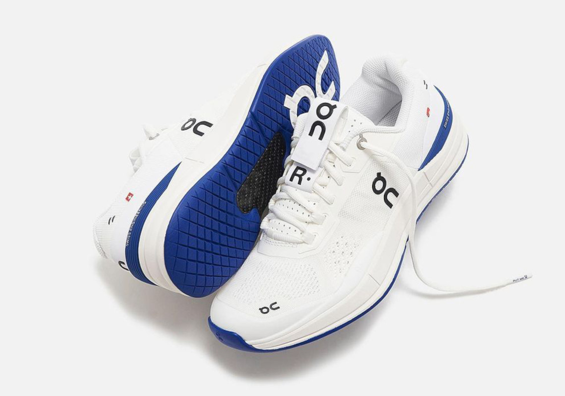 ON The Roger Pro White/Blue Women's Shoes