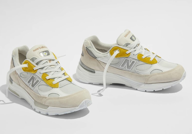 Paperboy New Balance 992 Fried Egg M992PB1 | SneakerNews.com